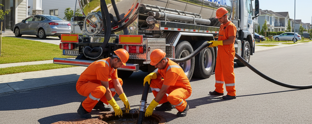 Vidanjör ile Foseptik ve Atık Su Tankı Boşaltma